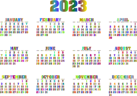 calendario delle feste 2023