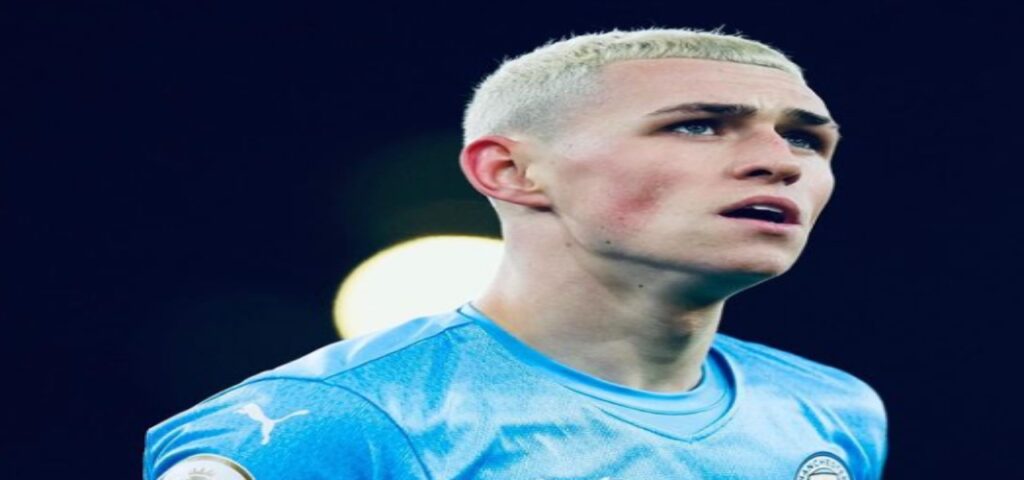 phil foden frosted hair SCREENSHOT 2023