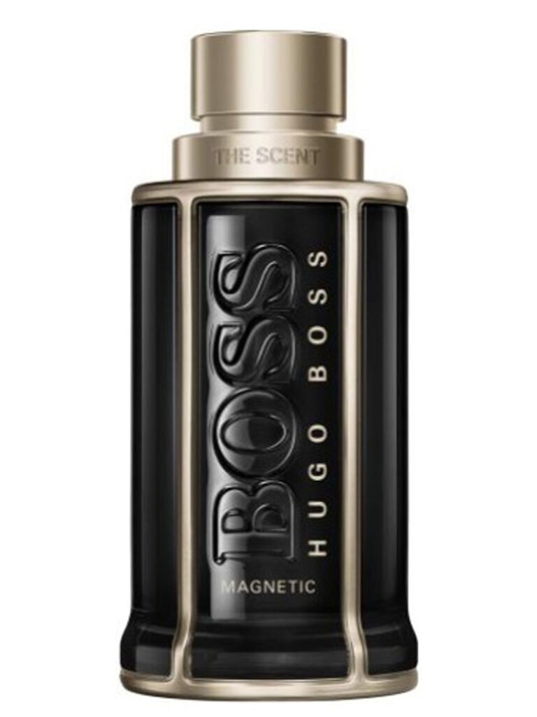 Profumi uomo Primavera Estate 2023. The Magnetic Scent, Hugo Boss, photocredit Fragrantica.it