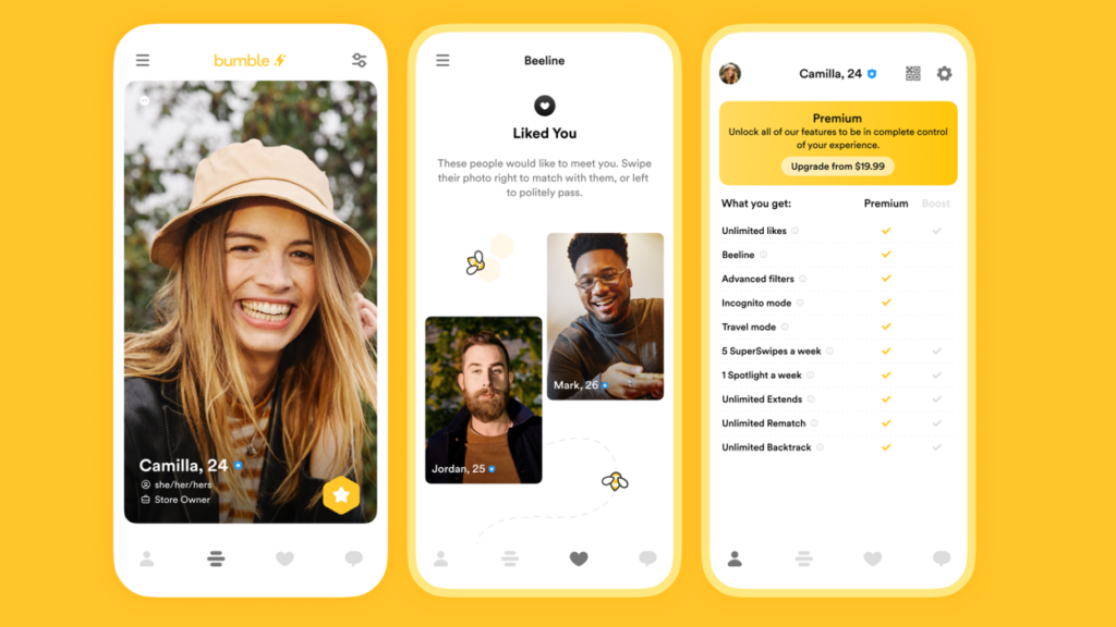 bumble app dating online