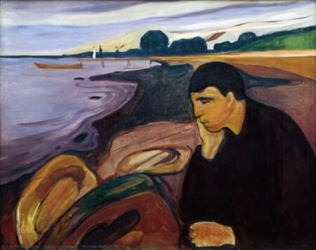 Edvard munch melancholy