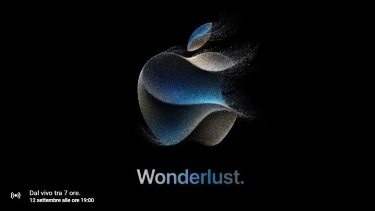 Wonderlust, l'Evento Apple oggi alle ore 18 per l'Anteprima dei Nuovi iPhone 15 ed Apple Watch: segui l'evento live