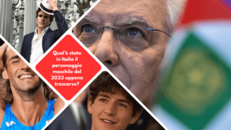 Qual’è stato in Italia il personaggio maschile del 2023 appena trascorso?