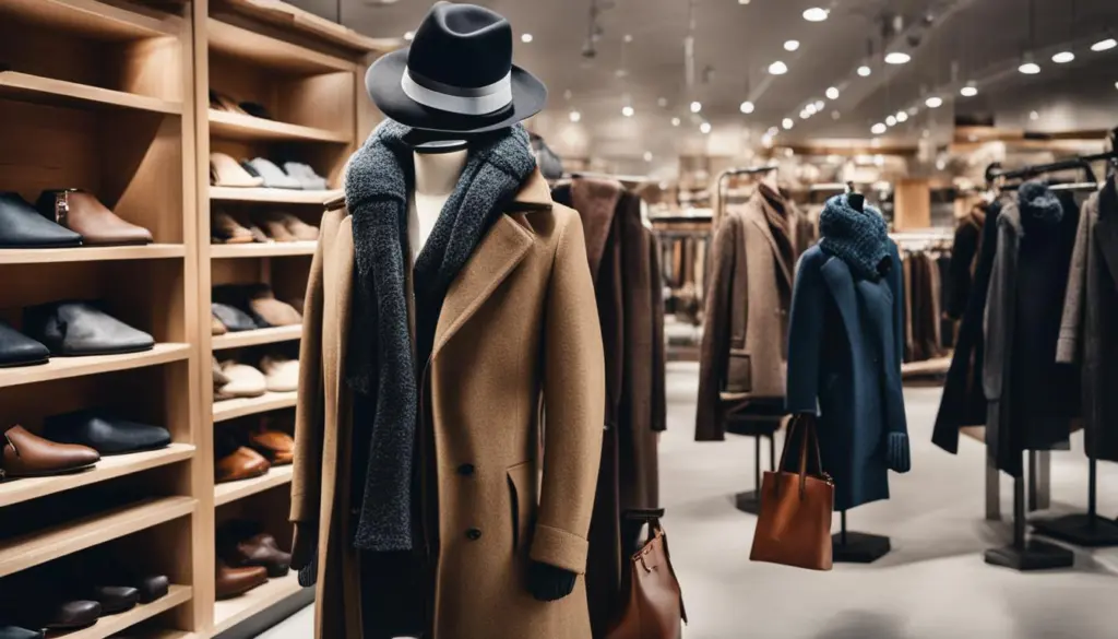 Saldi invernai per l'abbigliamento uomo