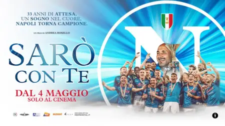 In prevendita i biglietti per il film Sarò con te sul terzo scudetto del Napoli